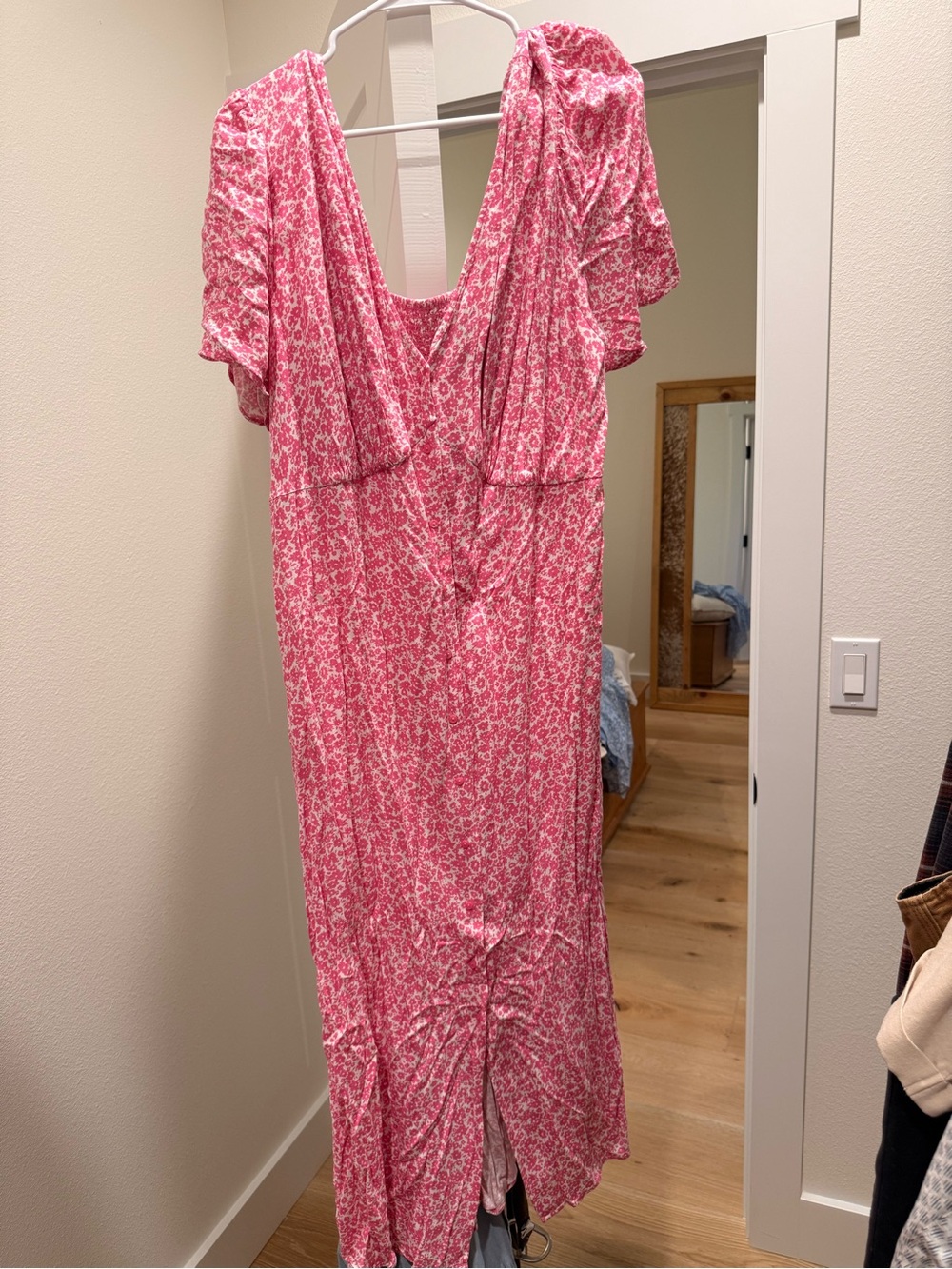Pink Floral old navy dress